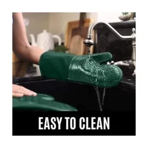 HOMWE Guantes de horno de silicona profesional extra_5