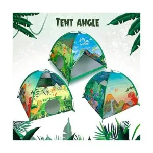 MountRhino Kids Play Tent 48x48x42 Dinosaur Tent_2