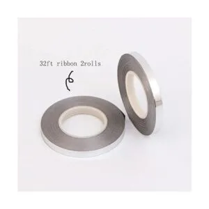 100 globos de látex verdes metálicos de varios tamaños_3