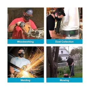 BASE CAMP M Plus Mascarilla antipolvo con 6 filtros de_6