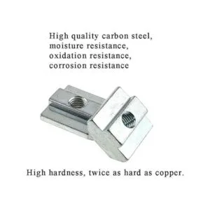 Odinest Tuercas de ranura deslizante en T Nuts Series 40