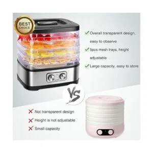 Seeutek Máquina deshidratadora de alimentos para carne de_3