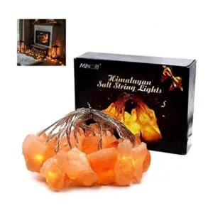 Lámpara de sal del Himalaya luz nocturna de roca de sal_1