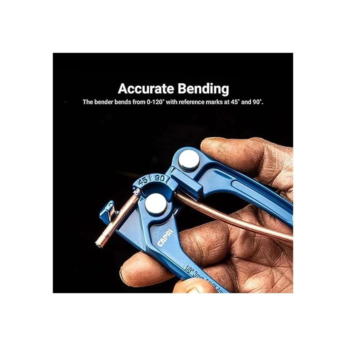 Capri Tools Dobladora de tubo 18 316 y 14 pulgadas_3