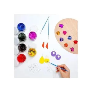 60 aretes de madera sin acabar lágrima en blanco y