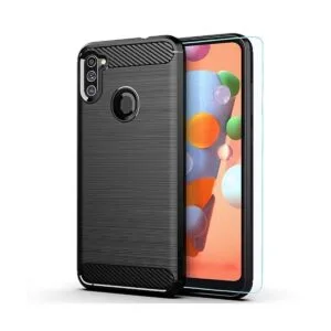 MAIKEZI Carcasa para Samsung Galaxy A11 con protector de_1