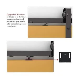 2 piezas de amortiguador de resorte ligero para puerta de_6