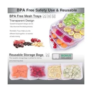 Seeutek Máquina deshidratadora de alimentos para carne de_2