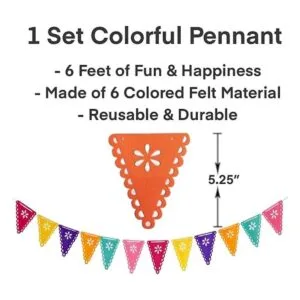 Decoraciones de fiesta mexicanas Cinco de Mayo 6_5