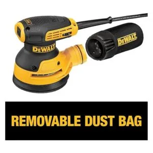 DEWALT Lijadora orbital aleatoria velocidad variable 5