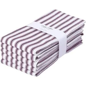 Candy Cottons Juego de 6 toallas de cocina 100 algodón