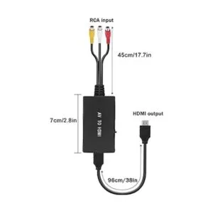 Tengchi Convertidor RCA a HDMI adaptador compuesto a HDMI_2