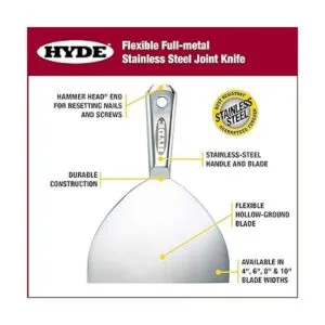 HYDE 06879 Cuchillo para juntas metal 6.0 in acero_5