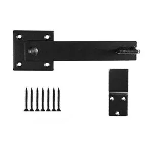 Cerradura para puerta de granero de 5.5 in con cerrojo de_1