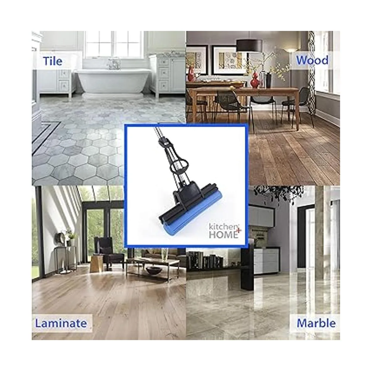 Kitchen Home Fregona de esponja de PVA Super_5