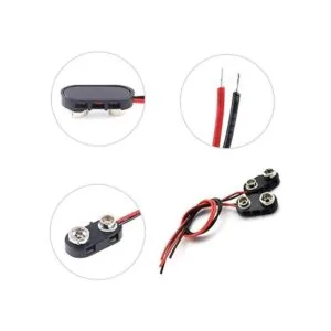 SDTC Tech Juego de 2 soportes de batería AA de 15 V y_3