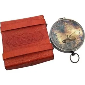 Brújula Titanic Vintage Marítimo Náutica Brújula magnética_3