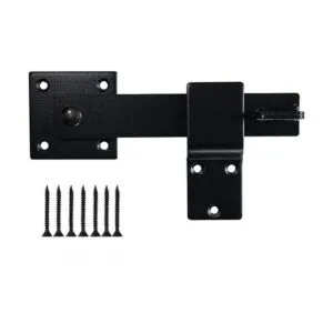 Cerradura para puerta de granero de 5.5 in con cerrojo de_3