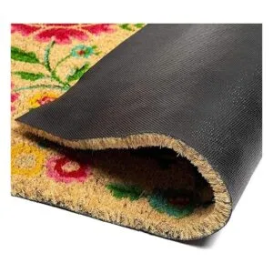 Felpudo de fibra de coco natural felpudo de bienvenida