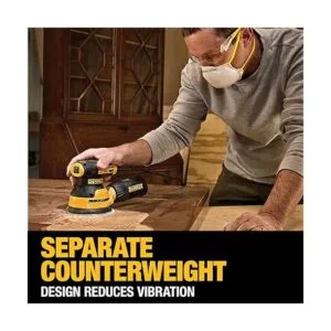 DEWALT Lijadora orbital aleatoria velocidad variable 5