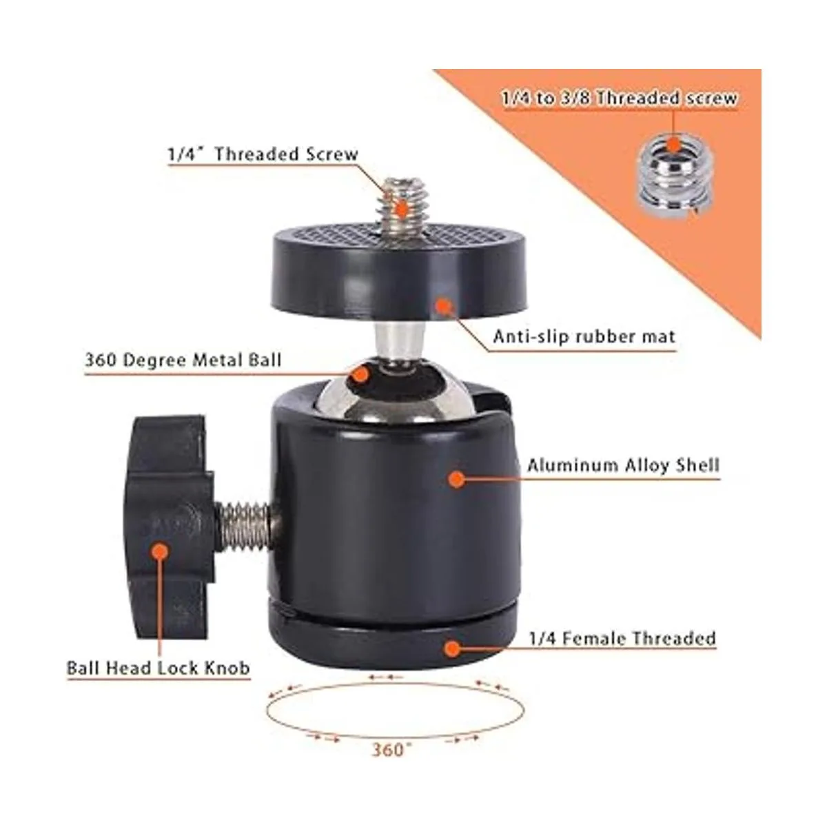 IMT Kit de montaje de cámara de automóvil de 4.5 pulgadas_3