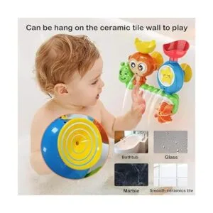 GWACK Juguetes de baño para niños pequeños de 1 a 3 años_3