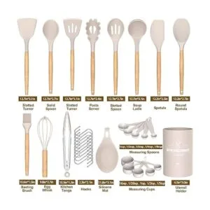 Juego de utensilios de cocina Umite de cocina 24 piezas_2