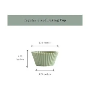 The Silicone Kitchen Tazas de silicona reutilizables para