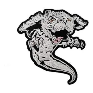 Parche bordado para coser con plancha diseño de dragón_1