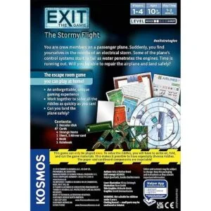 EXIT The Stormy Flight Juego de sala de escape en una_2