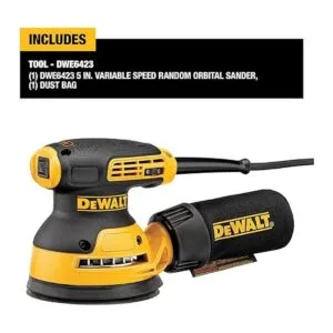 DEWALT Lijadora orbital aleatoria velocidad variable 5