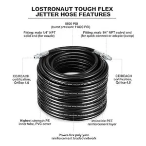 Kit de limpieza de alcantarillado kit de eliminador de
