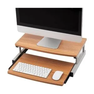 Mind Reader 2TSLIDEBRN Soporte elevador para monitor de 2_4