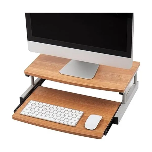 Mind Reader 2TSLIDEBRN Soporte elevador para monitor de 2_4