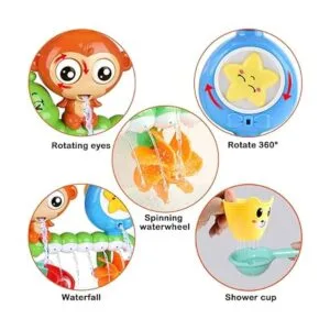 GWACK Juguetes de baño para niños pequeños de 1 a 3 años_2