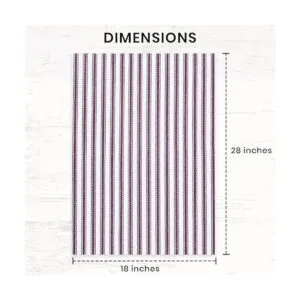 Candy Cottons Juego de 6 toallas de cocina 100 algodón