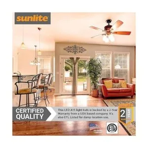 Sunlite 41409SU Bombilla LED A15 6 vatios equivalente a_5
