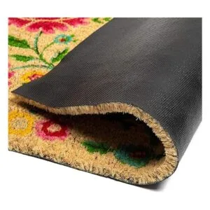 Felpudo de fibra de coco natural felpudo de bienvenida