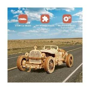 Serie de vehículos modelo de escala RoWood_2