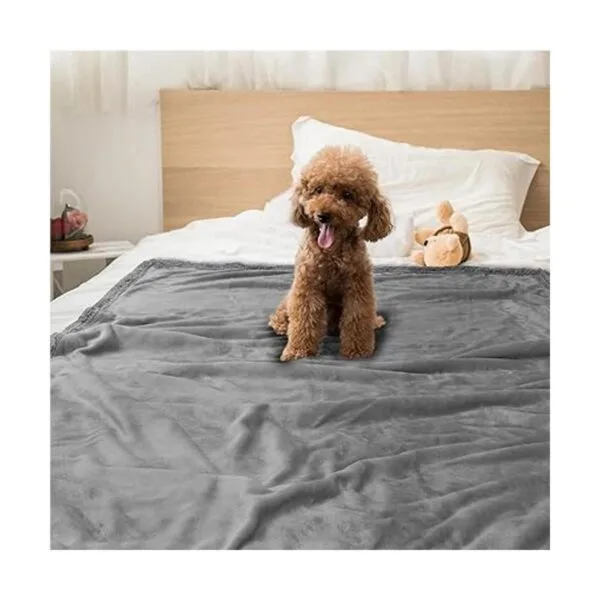 PetAmi Manta impermeable para perro adecuada para cama_6