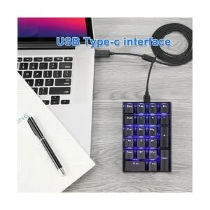 Motospeed K23 Teclado numérico mecánico con cable de 21_2