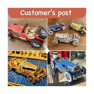 Serie de vehículos modelo de escala RoWood_3