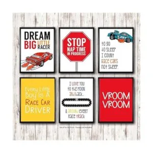 Dream Big Little Racer Juego de ruedas de decoración de_2