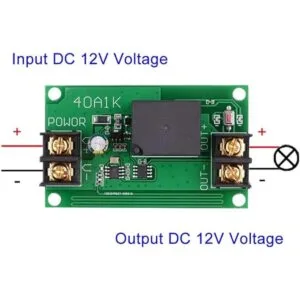 Interruptor de control remoto de relé CC de 12 V y 40 A_5