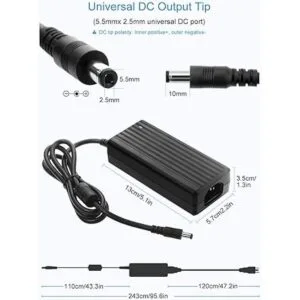 ALITOVE 5V 10A Power Supply Adapter ACDC Converter_2