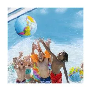 Inflatable Beach Balls Bulk Jumbo 16 World Globe Pool_2