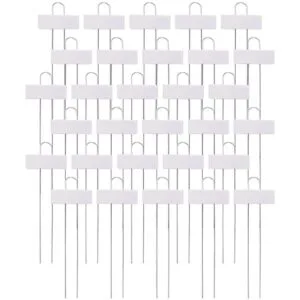 Foraineam 30 etiquetas de metal para plantas de plantas_1
