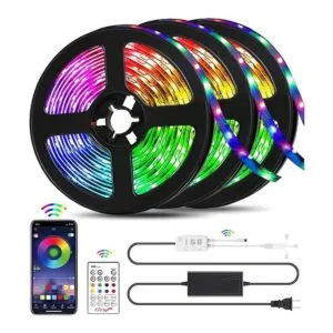 QZYL Tira de luces LED de 49.2 pies tira de luces para_1