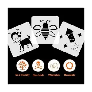 Paquete de 16 plantillas para baby shower lindo juego de