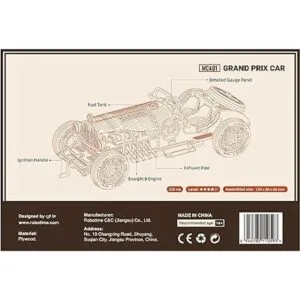 Serie de vehículos modelo de escala RoWood_6